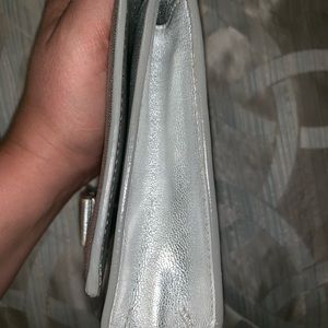 Ferragama silver crossbody